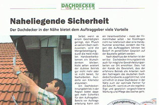 Dachdecker Magazin